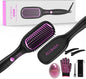 ALLBASA Lisseur Brosse – 4 Températures, Chauffe Rapide 30s